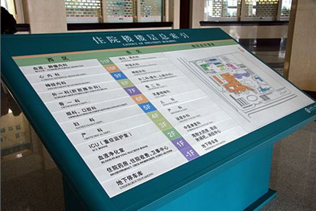 醫(yī)院標(biāo)識標(biāo)牌