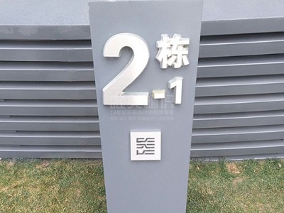 房地產小區(qū)標識標牌分類清單